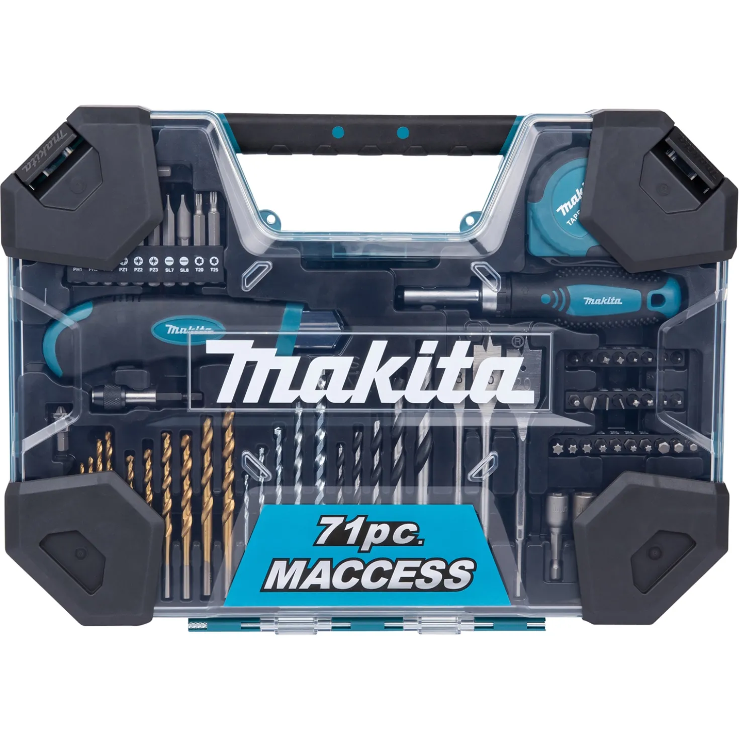 Makita E-22589 71-delige Bit- en borenset