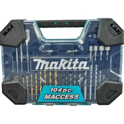 Makita E-22604 104 delige Bit- en borenset