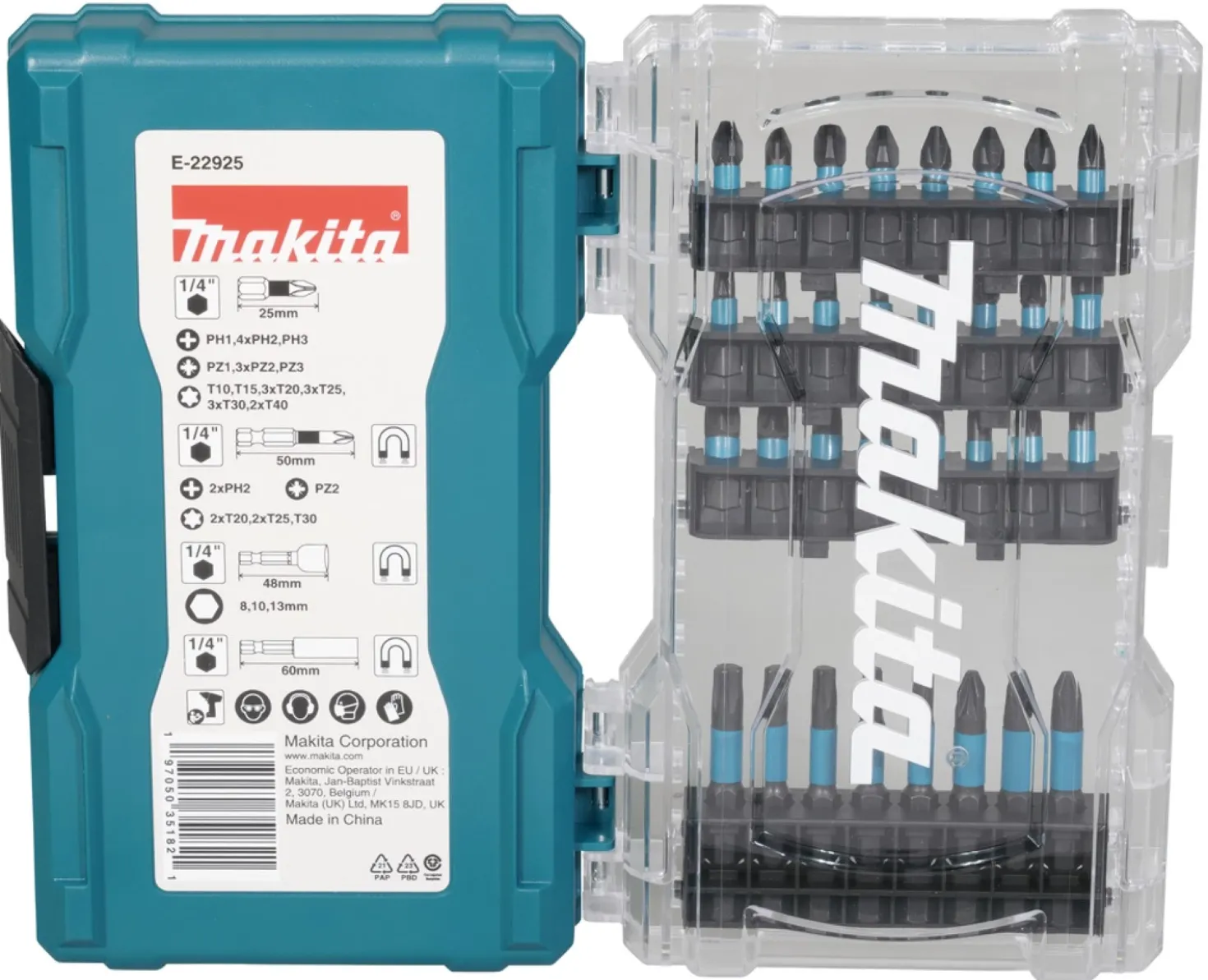Makita E-22925 36-delige Schroefbitset
