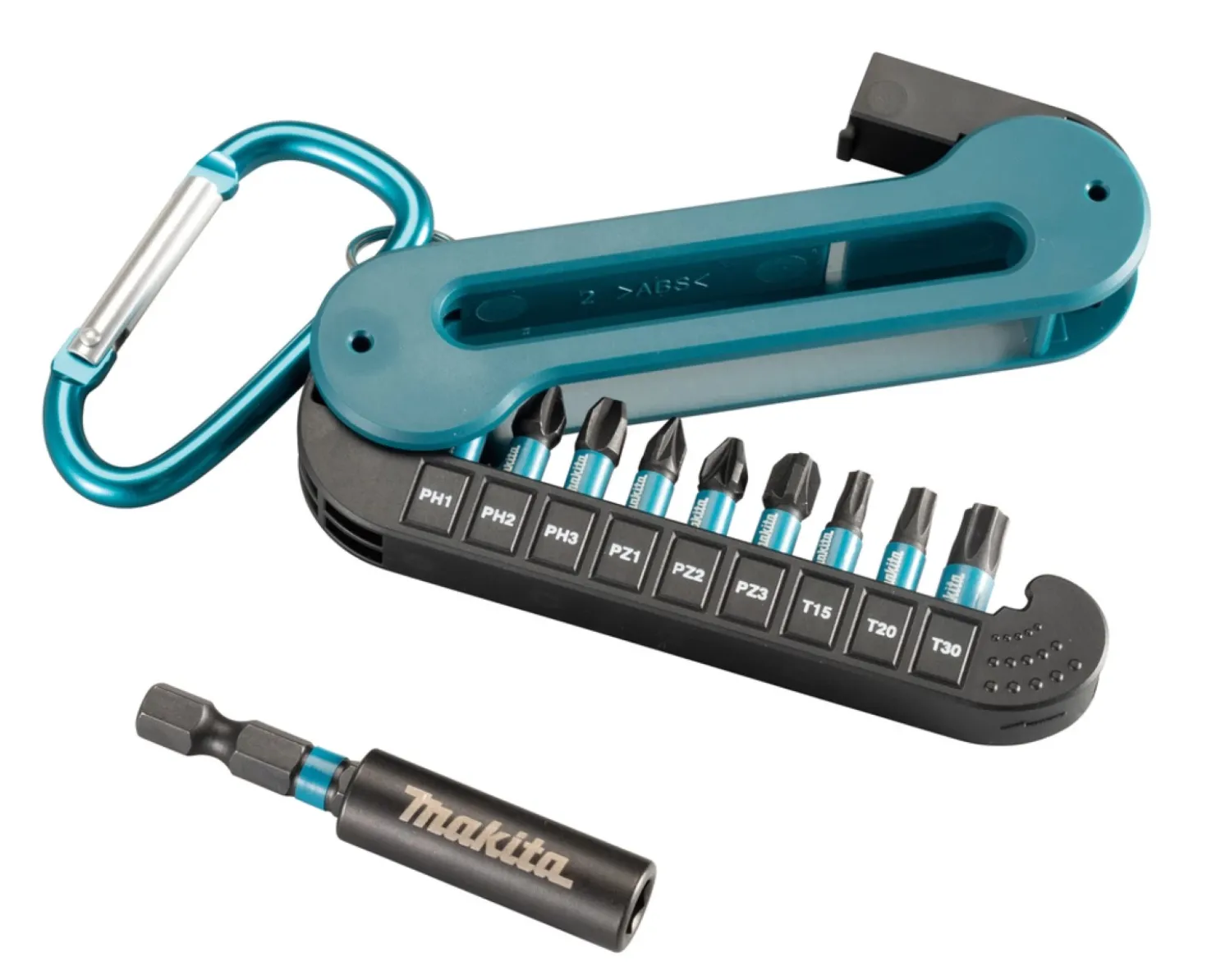 Makita E-12005 10-delige Slagschroefbitset - Impact Black
