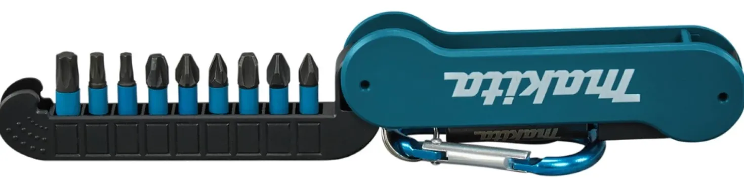 Makita E-12005 10-delige Slagschroefbitset - Impact Black