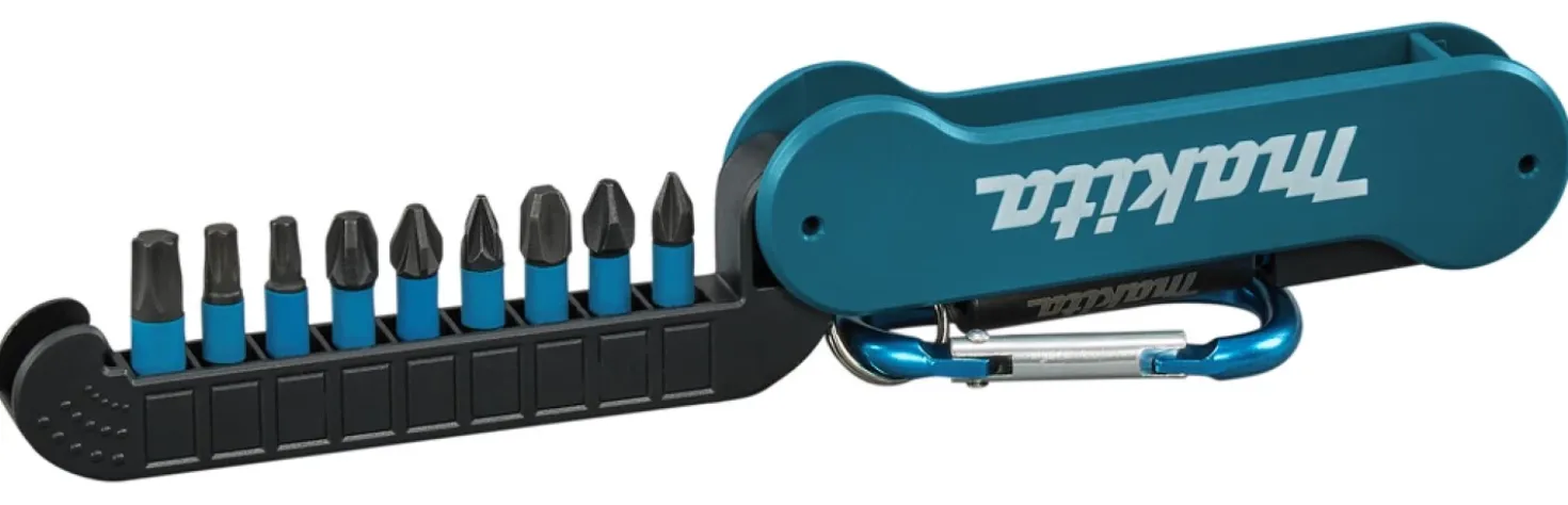 Makita E-12005 10-delige Slagschroefbitset - Impact Black