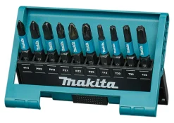 Makita E-12011 10-delige slagschroefbitset - Impact Black