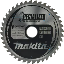 Makita E-12170 Efficut cirkelzaagblad voor WPC - 185 x 30 x 40T