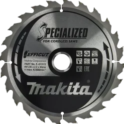 Makita E-01915 Efficut Cirkelzaagblad Hout - 235x30x2,2mm 24T