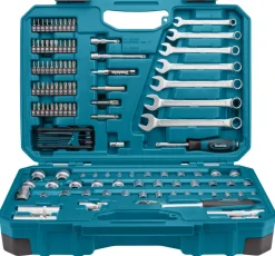 Makita E-06616 Gereedschapset in koffer - 120-delig