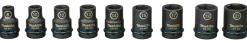 Makita E-16570 Impact Black Krachtdoppenset - 9-delig - 1/2'' VK