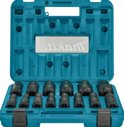Makita E-16586 Impact Black Krachtdoppenset - 14-delig - 1/2''