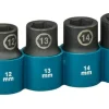Makita E-16645 Impact Black Krachtdoppenset - 9-delig - 1/2'' VK