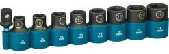 Makita E-16645 Impact Black Krachtdoppenset - 9-delig - 1/2'' VK