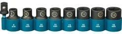 Makita E-16645 Impact Black Krachtdoppenset - 9-delig - 1/2'' VK
