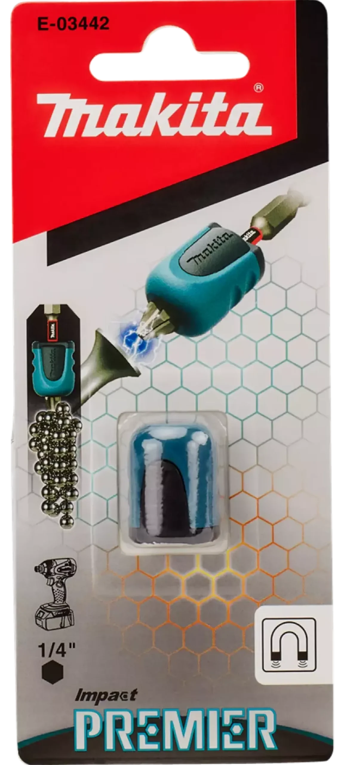 Makita E-03442 Magboost voor 50mm schroefbits - 1/4" zeskant