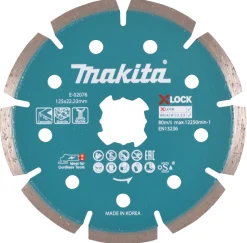 Makita E-02076 X-Lock Diamantschijf - 125x22,23mm