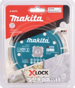 Makita E-02076 X-Lock Diamantschijf - 125x22,23mm