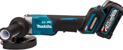 Makita GA013GM201 XGT 40V Max Li-Ion accu haakse slijper set (2x 4,0Ah) in Mbox - 125mm