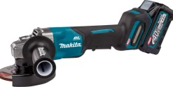 Makita GA016GM201 XGT 40V Max Li-Ion accu haakse slijper set (2x 4,0Ah) in Mbox - 125mm - koolborstelloos