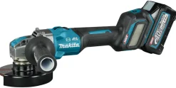 Makita GA041GM201 XGT 40V Max Li-ion Accu Haakse slijper set (2x 4,0Ah) in Mbox - 125 mm - X-LOCK