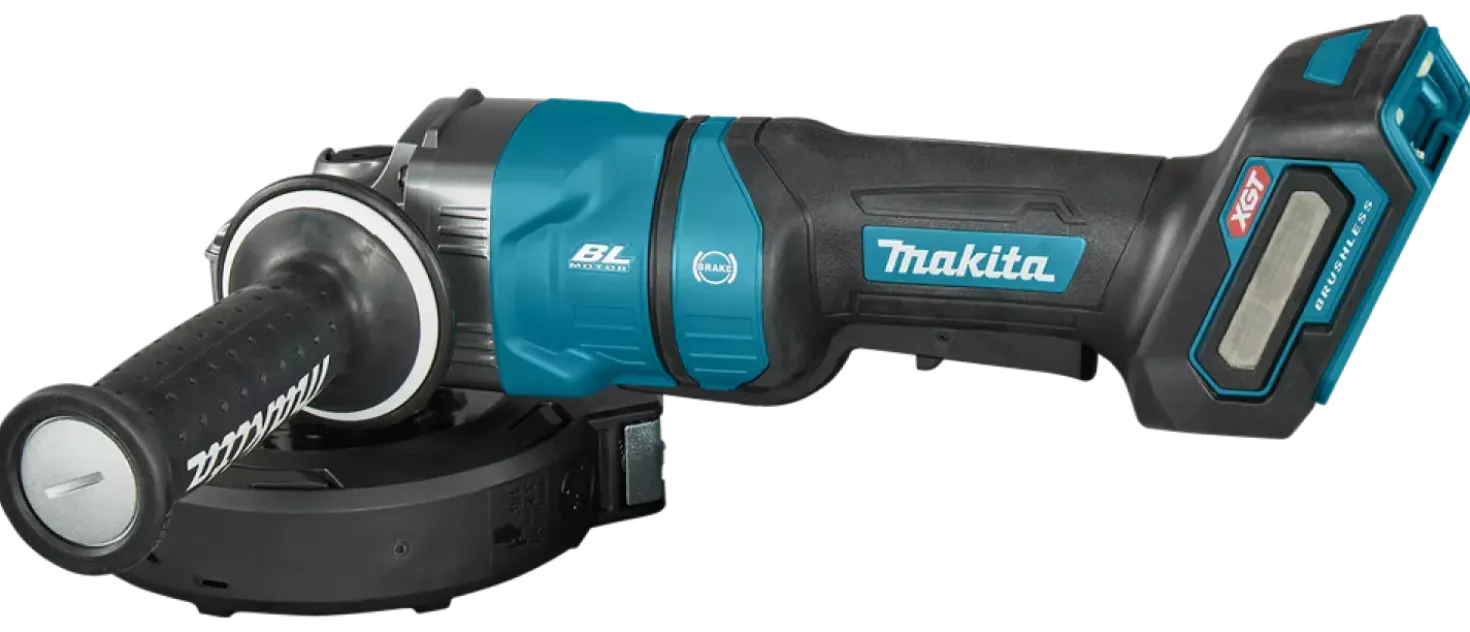 Makita GA050GZ 40V Li-ion accu haakse slijper body - 125mm - Veiligheidsschakelaar