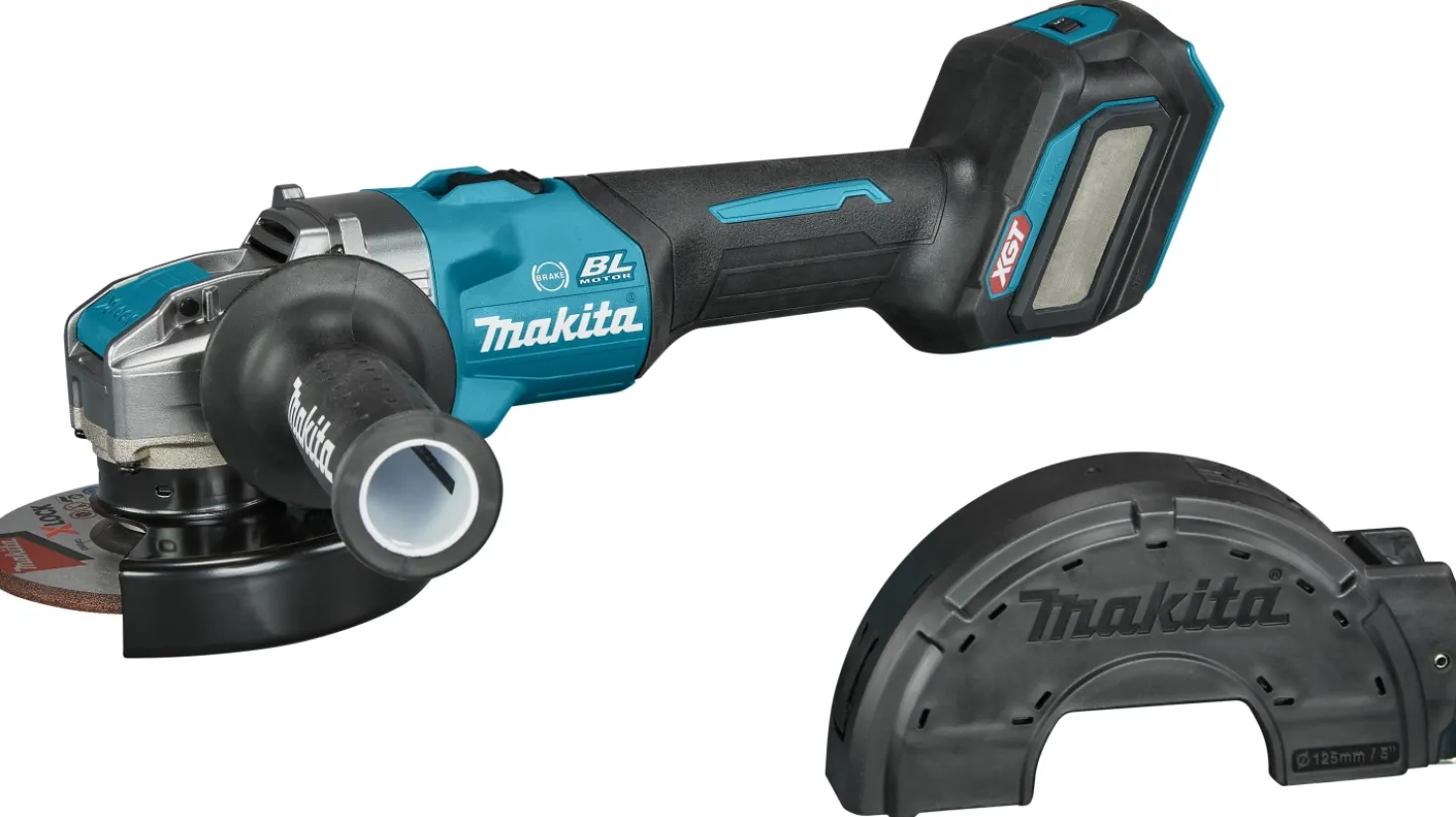 Makita GA041GZ 40V Max Li-Ion accu haakse slijper body - X-Lock - 125mm