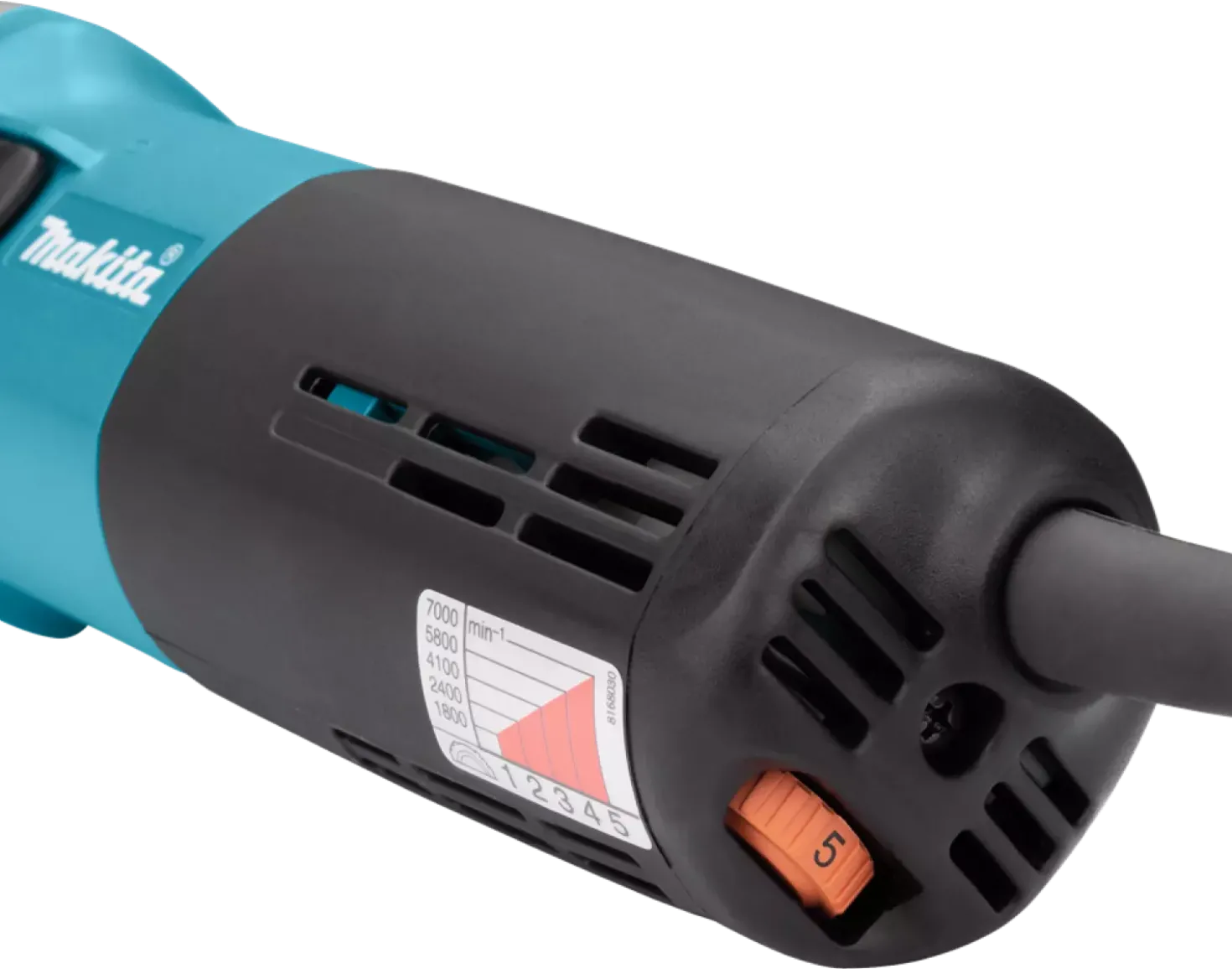 Makita GD0810C Rechte slijper - 750W - 6mm - variabel