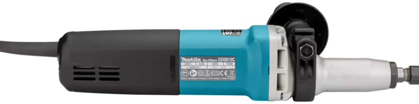 Makita GD0810C Rechte slijper - 750W - 6mm - variabel
