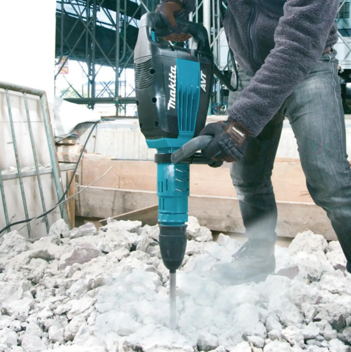 Makita HM1214C SDS-max Breekhamer in koffer - 1500W - 19,9J