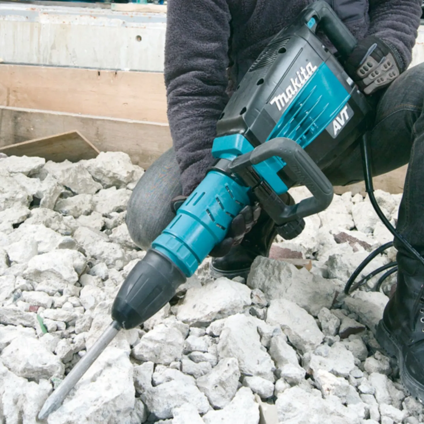 Makita HM1214C SDS-max Breekhamer in koffer - 1500W - 19,9J