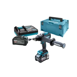 Makita HP003GU201 XGT 40V Max Li-ion accu klopboor-/schroefmachine set (2x 4.0Ah) in Mbox