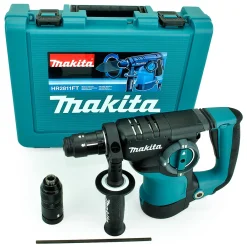 Makita HR2811FT SDS-plus Combihamer incl. snelspanboorkop in koffer - 800W - 2,9J