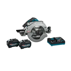Makita HS011GT201 40V Li-ion accu Cirkelzaag set (2x 5.0Ah accu) in doos - 270mm