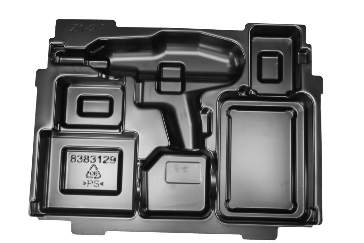 Makita 838312-9 inleg voor Mbox 1 voor DF331 / HP331 / TD110 / DF031 / DF032 / TW140