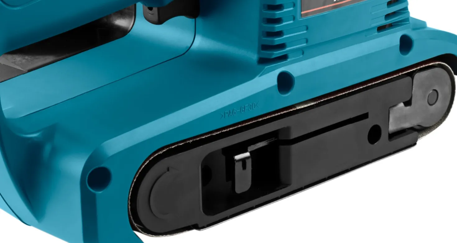 Makita 9911J Bandschuurmachine in Mbox - 650W - 76 x 457mm