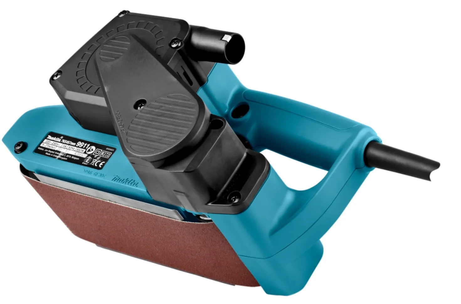 Makita 9911J Bandschuurmachine in Mbox - 650W - 76 x 457mm