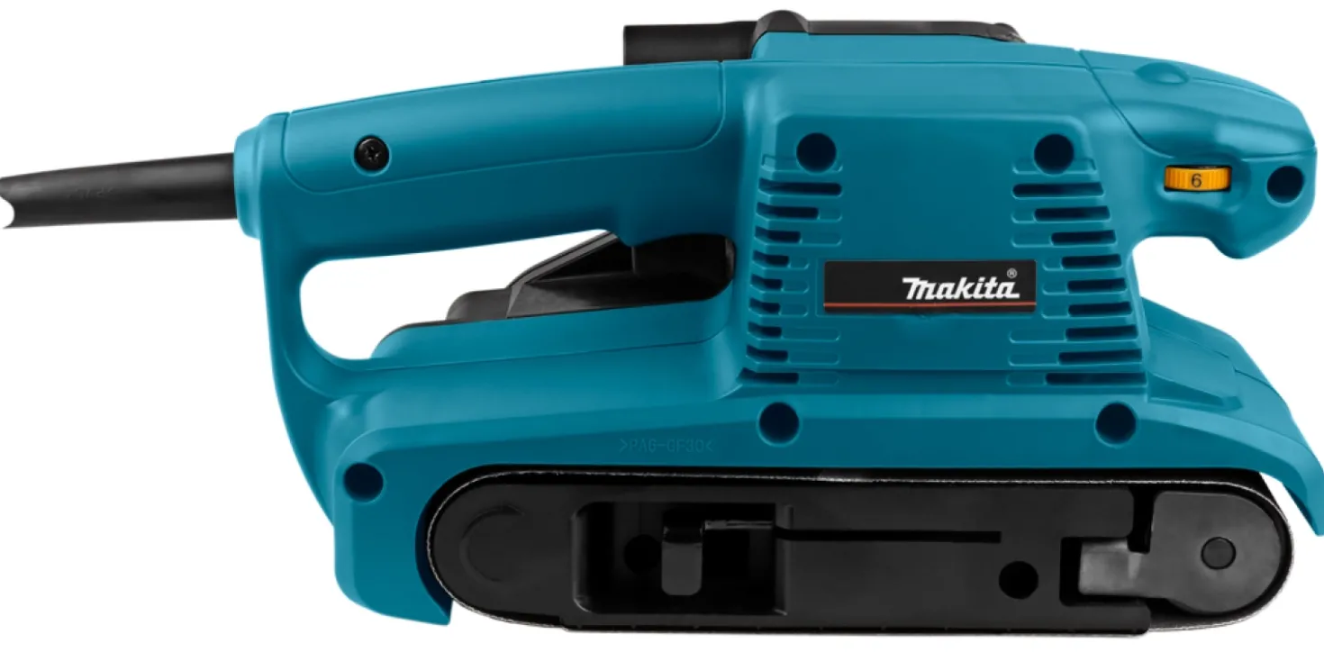 Makita 9911J Bandschuurmachine in Mbox - 650W - 76 x 457mm