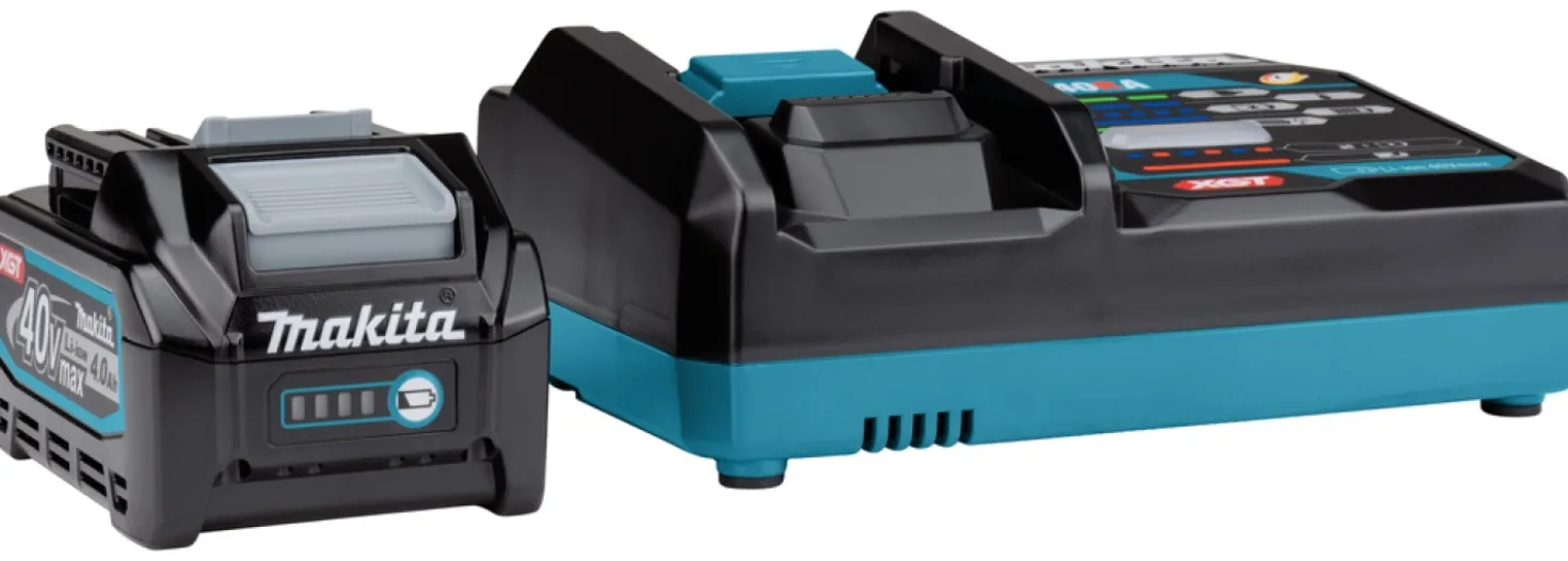 Makita 191J65-4 40V XGT Li-ion accu starterset (1x 4.0Ah) + lader