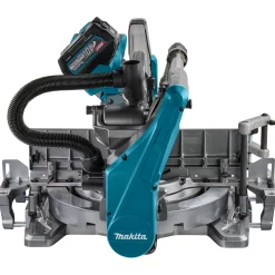 Makita LS004GM102 40V Max Li-Ion accu radiaal afkortzaag (1x 4,0Ah) incl. AWS zender - 260mm