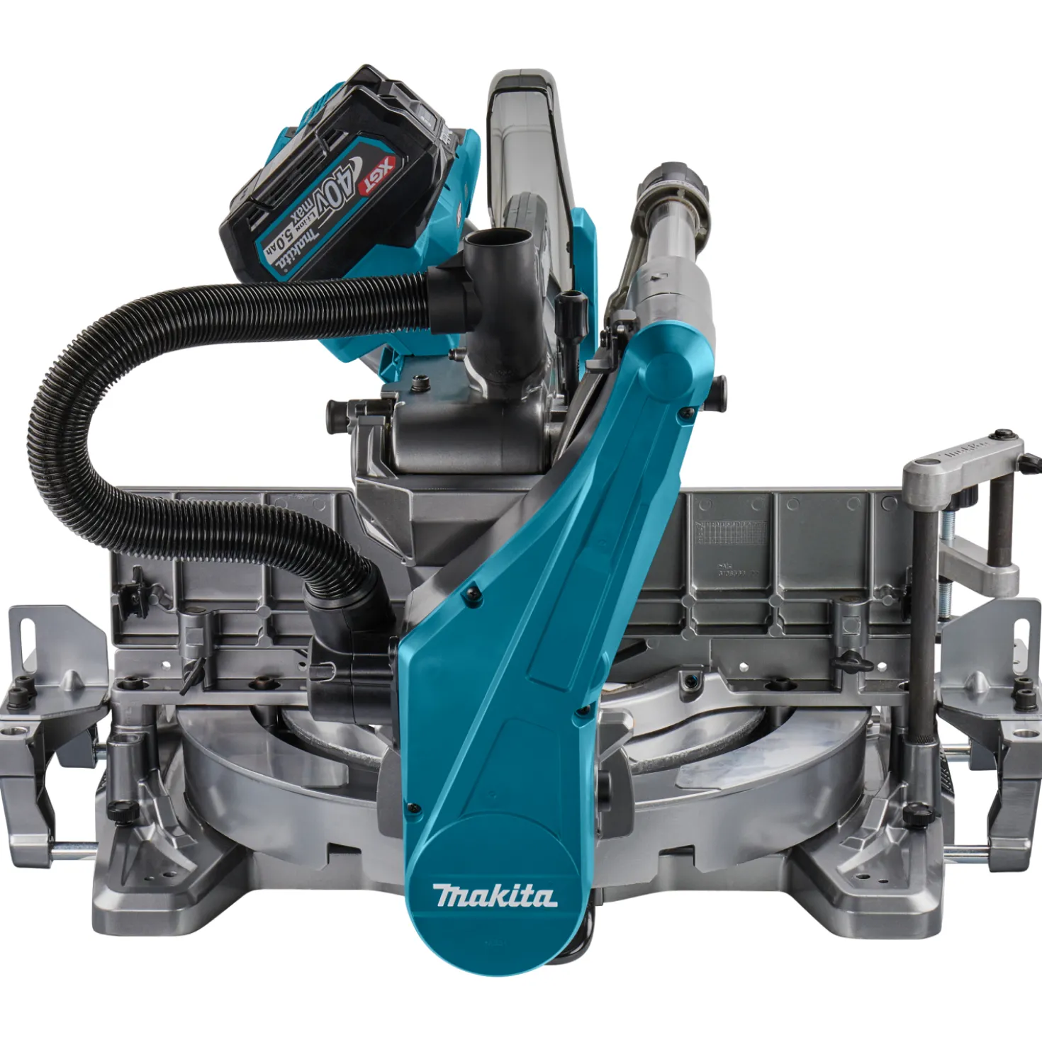 Makita LS004GM102 40V Max Li-Ion accu radiaal afkortzaag (1x 4,0Ah) incl. AWS zender - 260mm