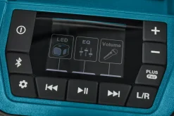 Makita MR014GZ 14.4-230V Accu Bluetooth speaker body - werkt op accu en netstroom