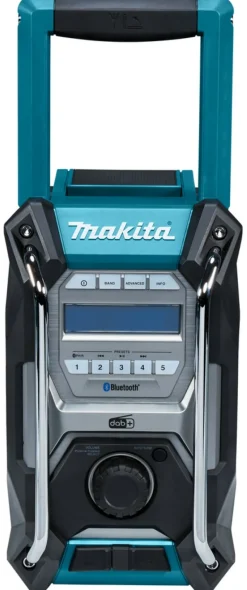 Makita MR004GZ 14,4/18/40V Li-Ion accu bouwradio body - FM/AM - DAB+ - Bluetooth - 230V