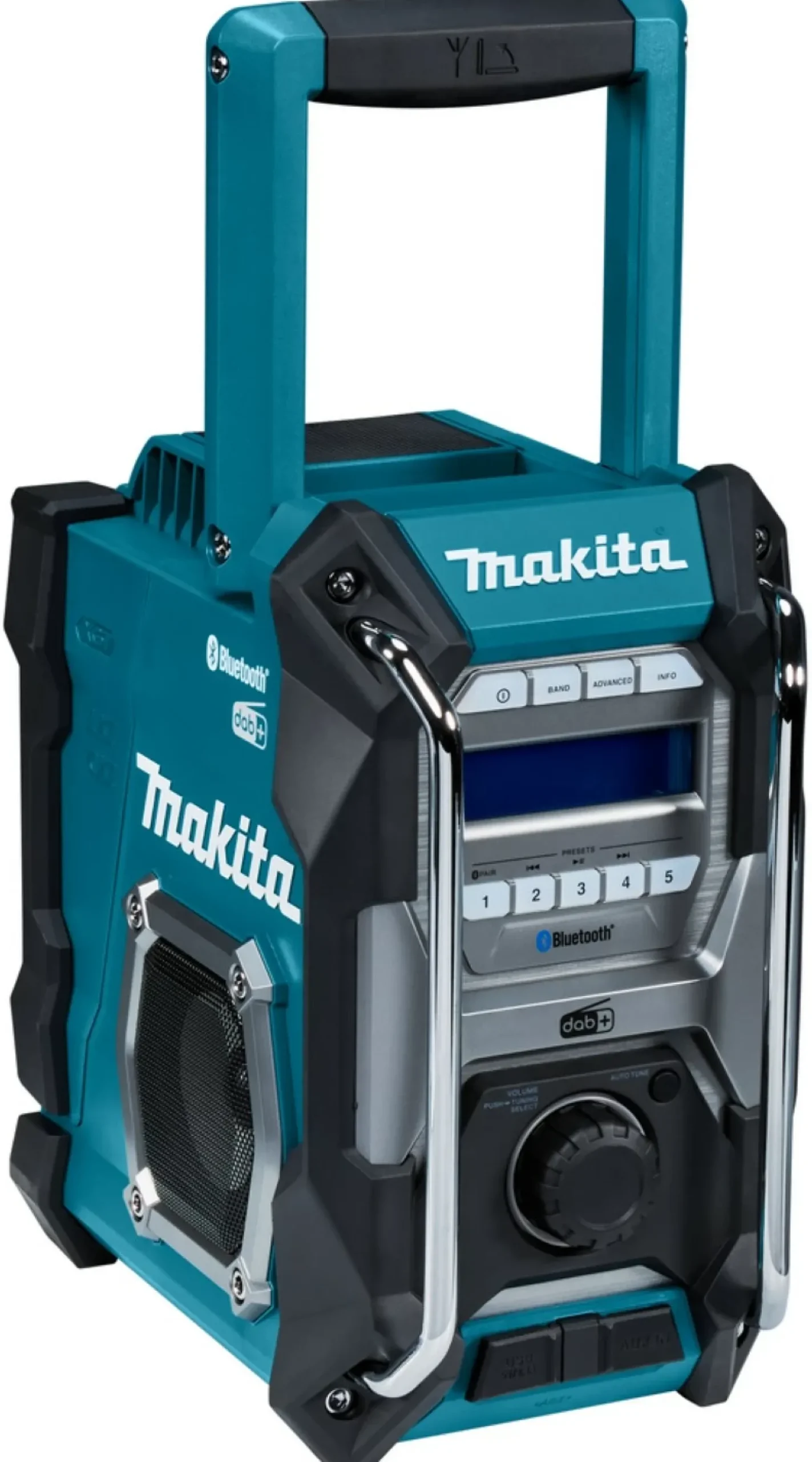 Makita MR004GZ 14,4/18/40V Li-Ion accu bouwradio body - FM/AM - DAB+ - Bluetooth - 230V
