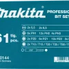 Makita P-70144 61-delige Schroefbitset