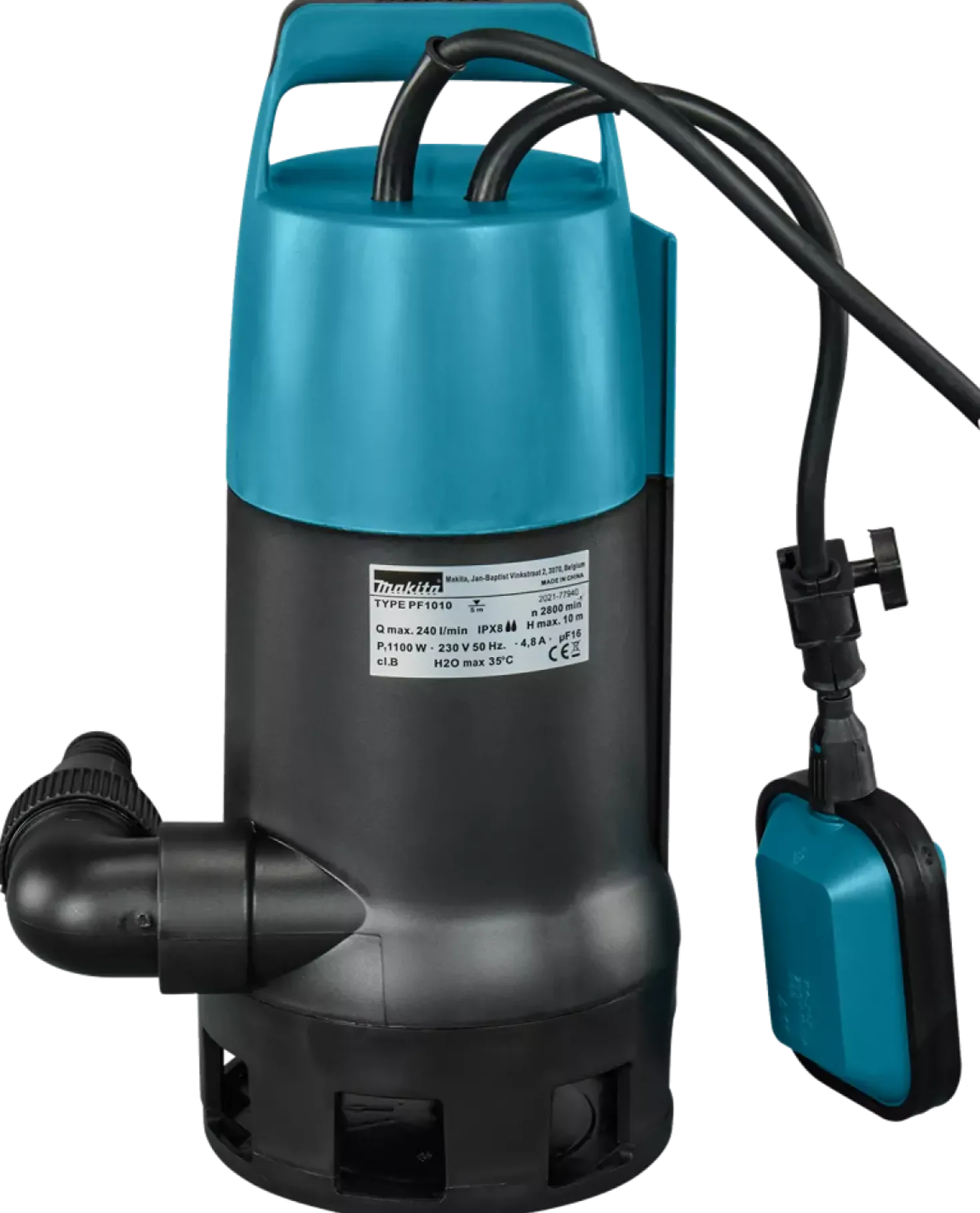 Makita PF1010 Dompelpomp voor vuil water - 1100 W