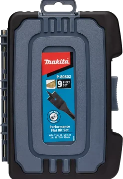 Makita P-80802 Speedborenset 9-delig 1/4