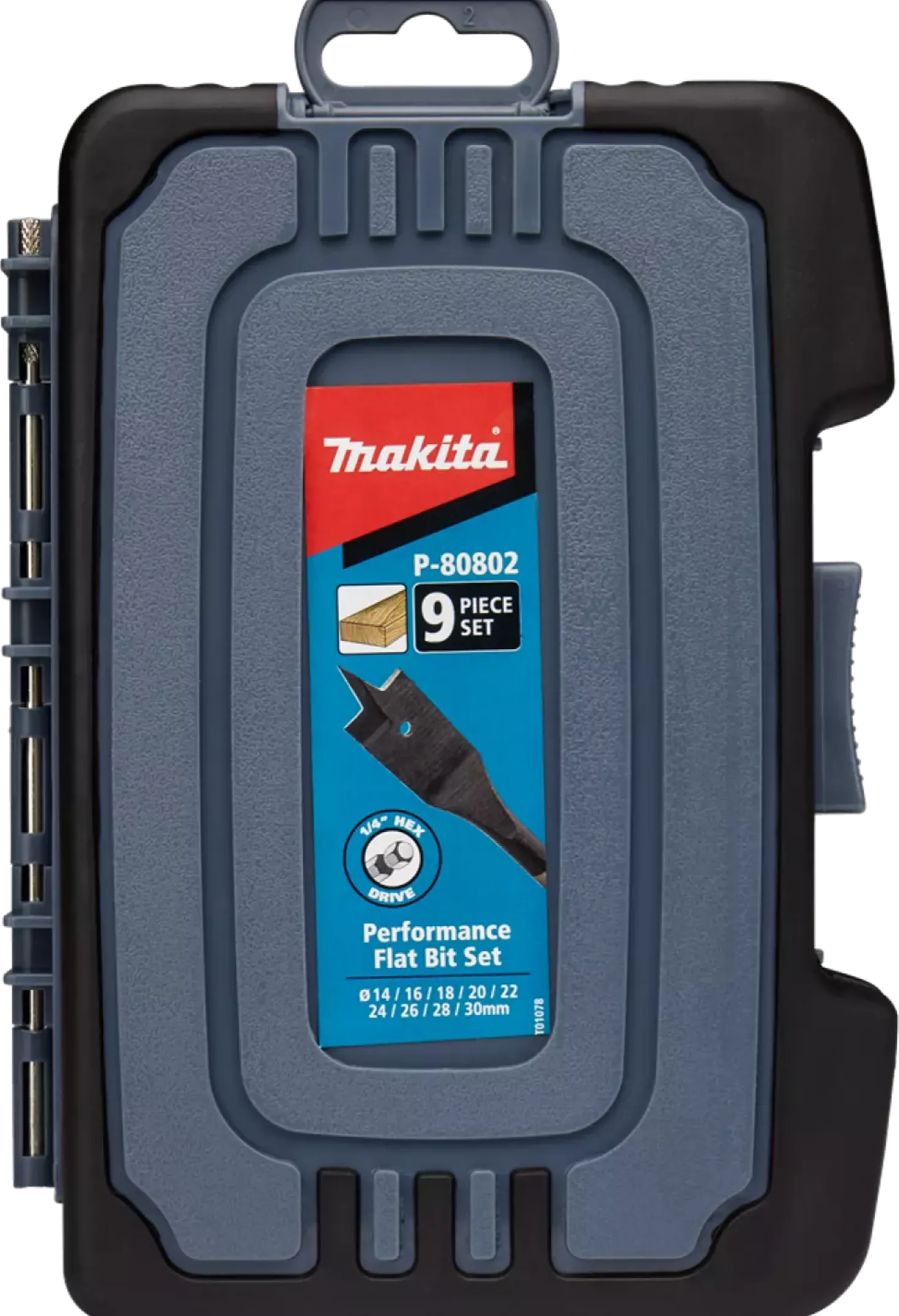 Makita P-80802 Speedborenset 9-delig 1/4" ZK vorm E