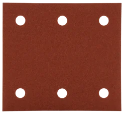 Makita Red Schuurvel - 114 x 102mm - 6 gaten - 50st