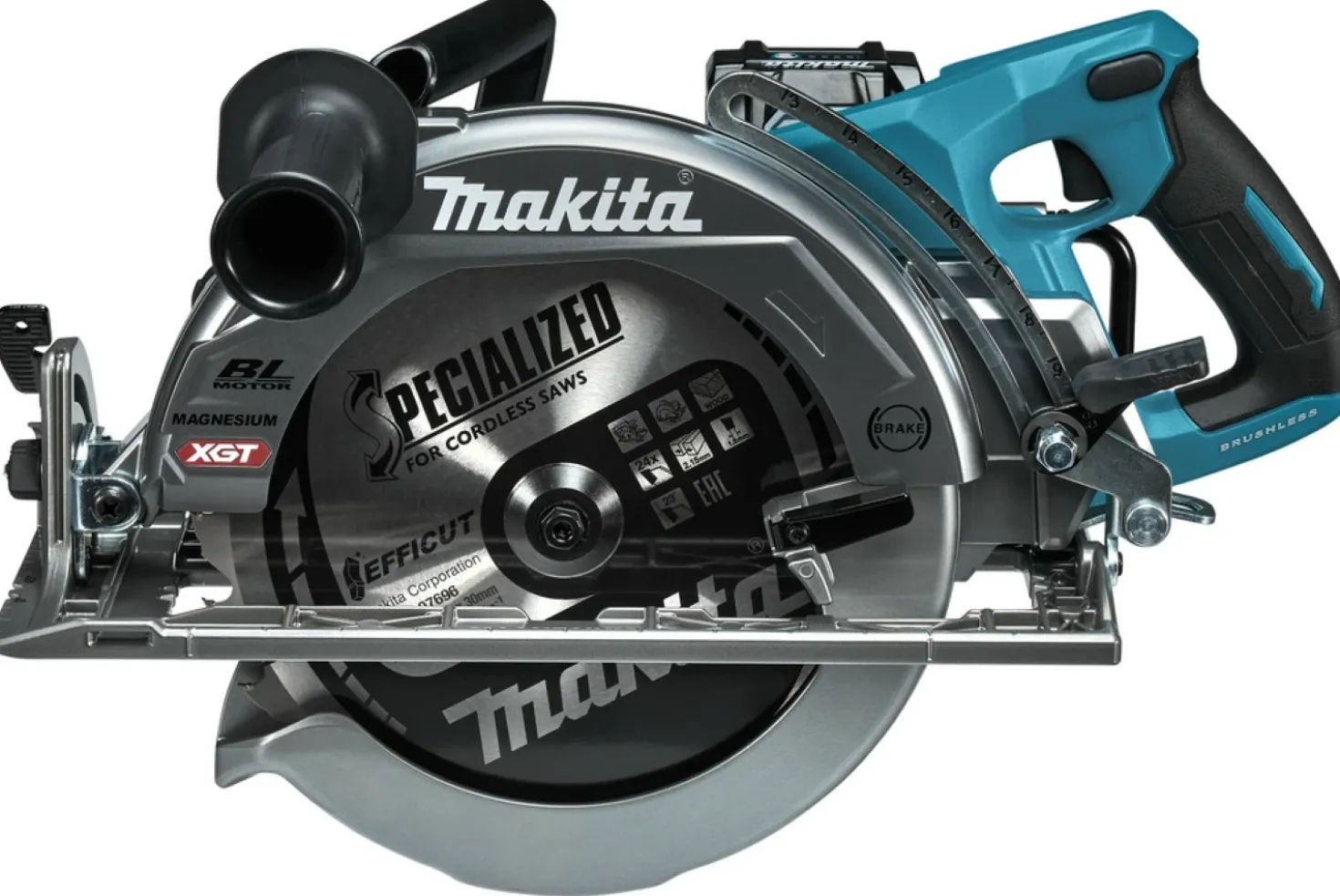 Makita RS002GT101 XGT 40V Max Li-ion Accu Cirkelzaag 260mm set (1x 5,0Ah) - koolborstelloos