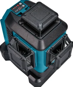 Makita SK700D 12V Max Li-Ion accu zelfnivellerende 3x360° kruislijnlaser body in tas - 25m - rood