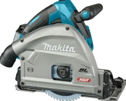 Makita SP001GM102 XGT40V Max Li-Ion accu Invalcirkelzaag (4,0Ah accu en lader) in Mbox met AWS zender + 1 geleiderail in tas - 165mm