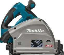Makita SP001GM102 XGT40V Max Li-Ion accu Invalcirkelzaag (4,0Ah accu en lader) in Mbox met AWS zender + 1 geleiderail in tas - 165mm