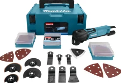 Makita TM3010CX2J Multitool + 42 delige accessoireset in Mbox - 320W